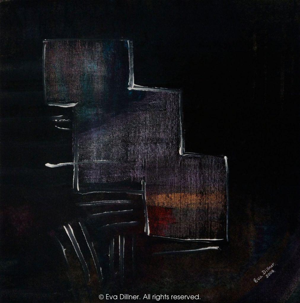 A126 46x47cm ©2008 Eva Dillner. Privat samling Sverige
