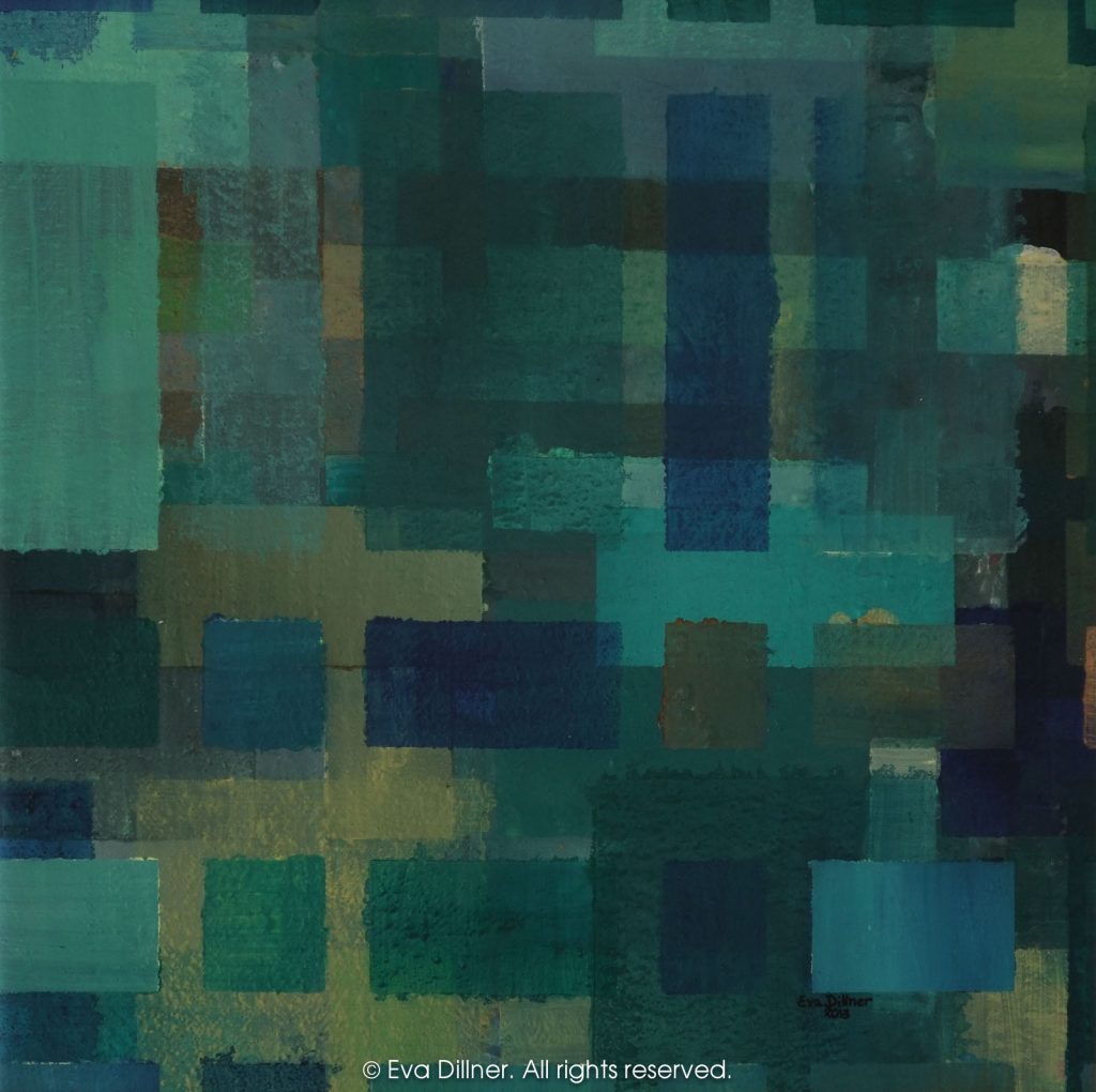 B281 46x46cm ©2013 Eva Dillner. Privat samling Sverige