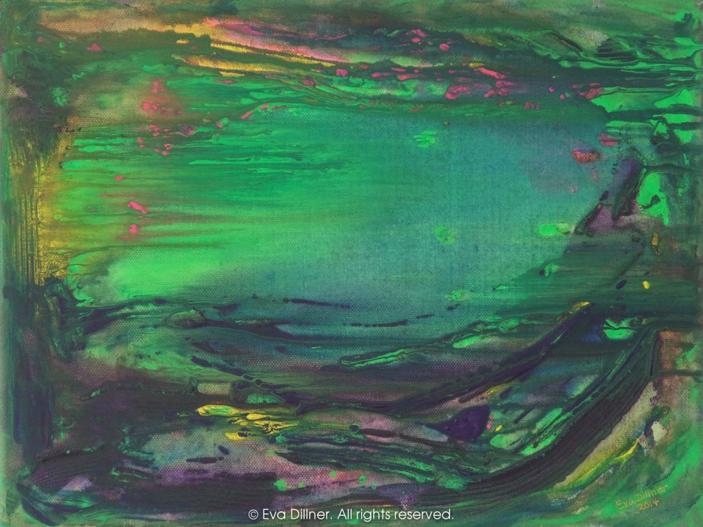 Evig sommar C347 40x30cm ©2014 Eva Dillner. Privat samling Georgien