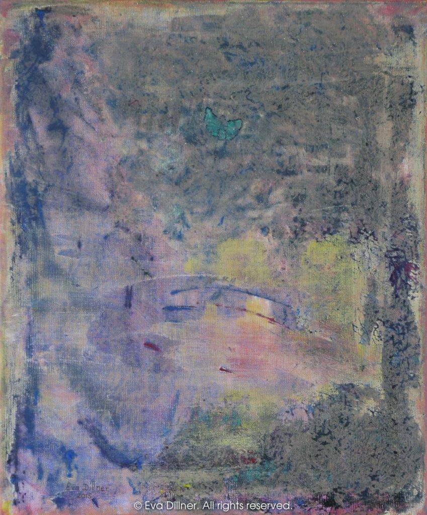 Bridge to Tomorrow C380 38x46cm ©2015 Eva Dillner. Privat samling Skottland
