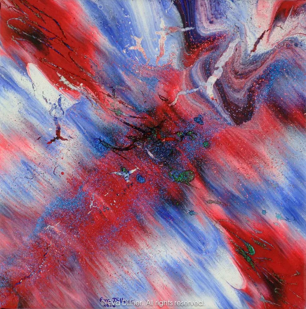 Sonic Liberty C392 30x30cm ©2016 Eva Dillner. Privat samling USA