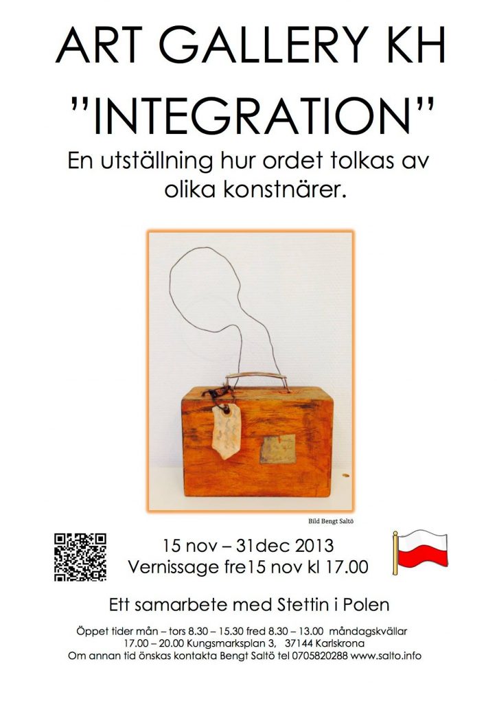 Integration, Gallery KH, Karlskrona. 2013