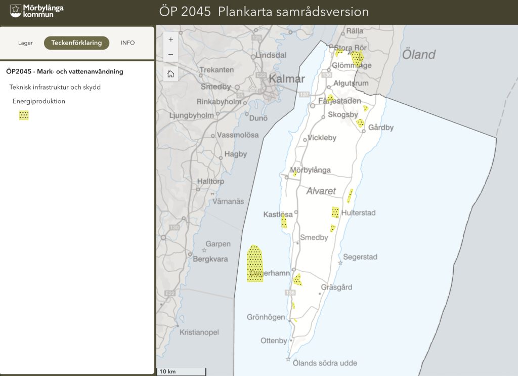 Karta Energi ÖP2045 samråd